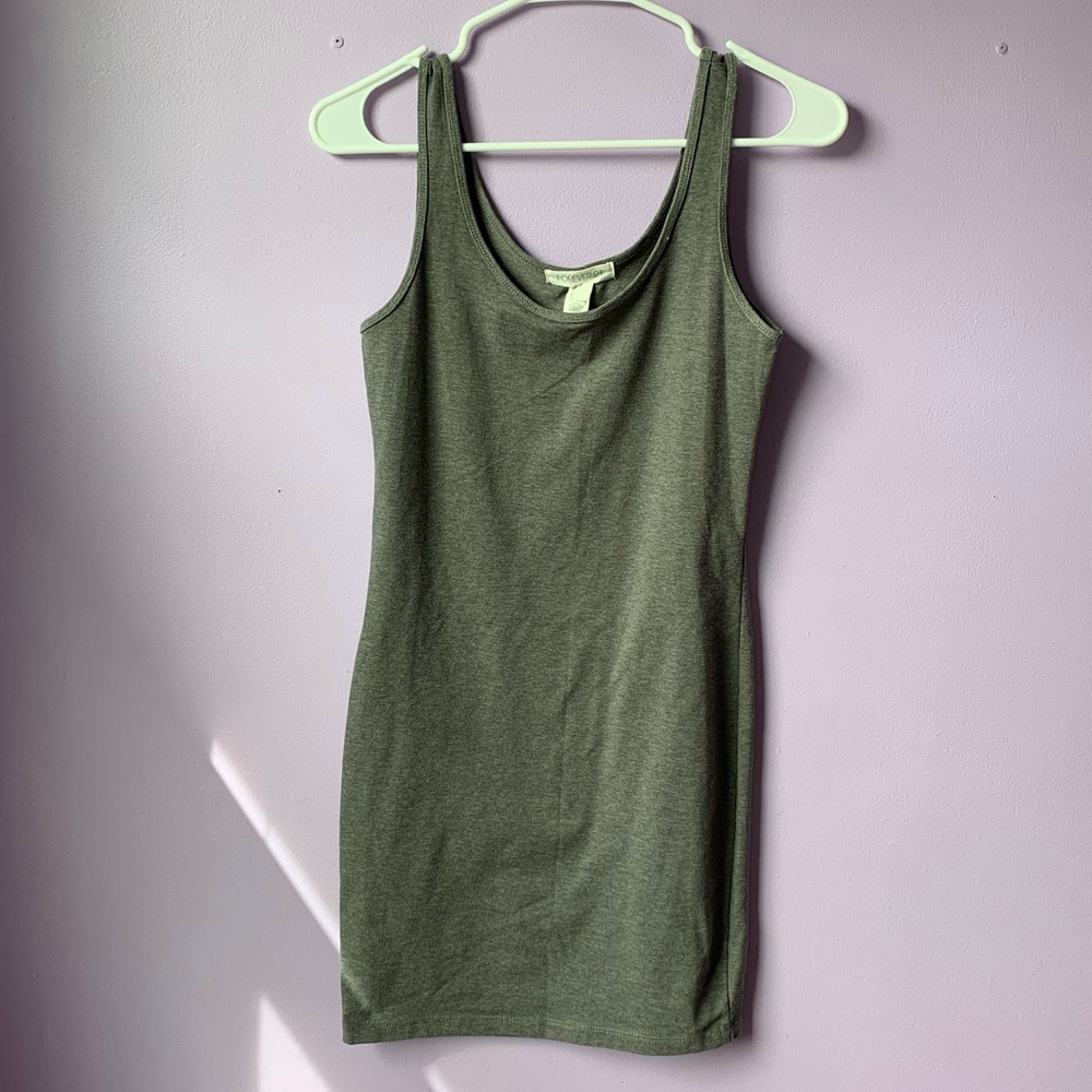 Gray Bodycon Dress